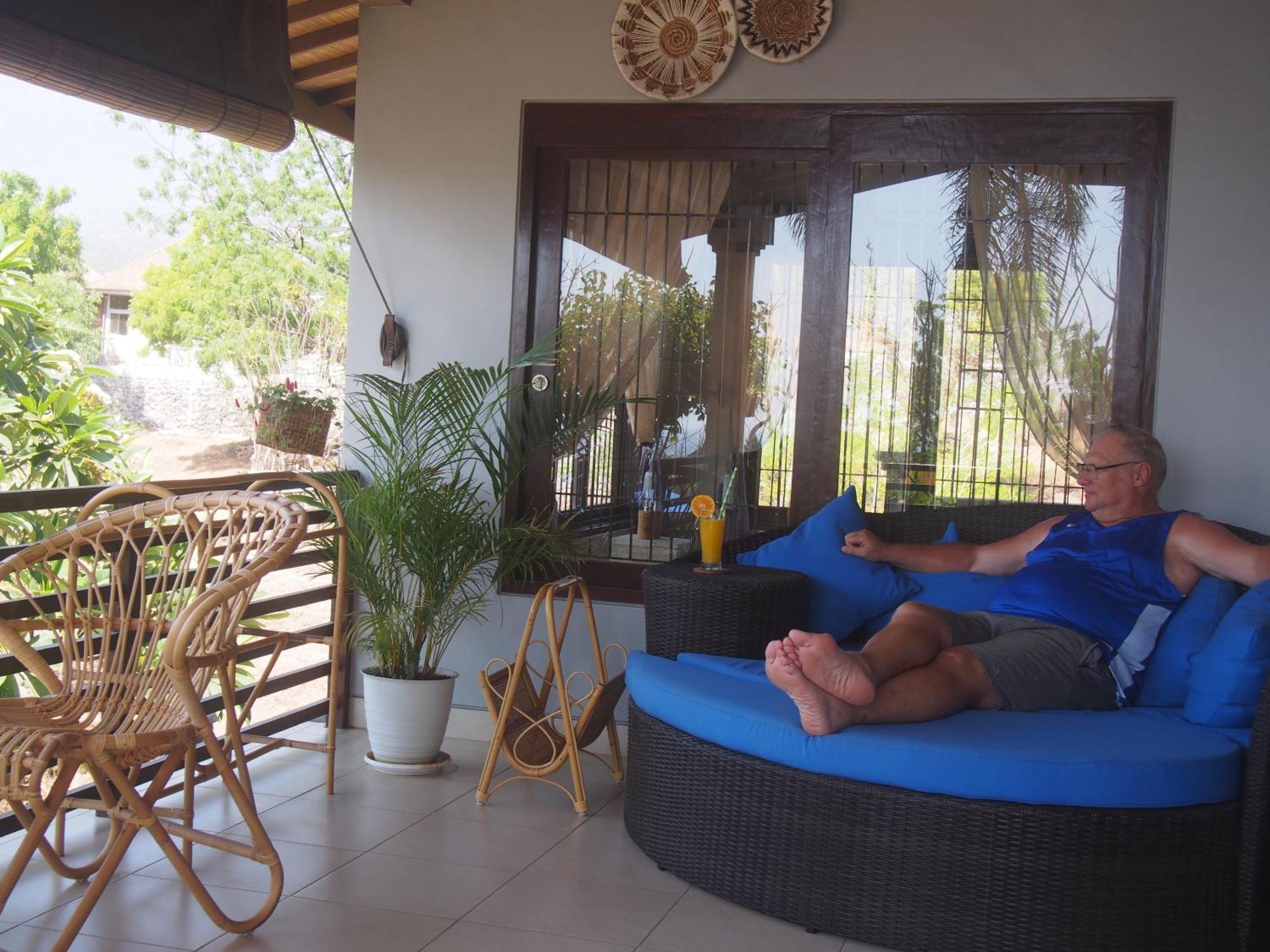 Villa Omah Semar Tulamben Buitenkant foto